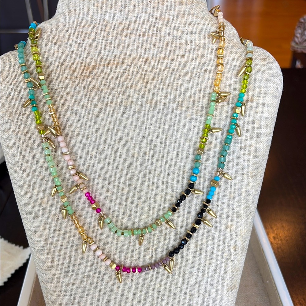 Stella & Dot Rainbow Renegade Necklace
